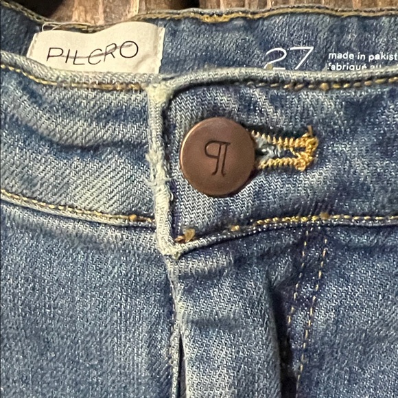 Pilcro Light Blue Boyfriend Jeans - Picture 6 of 9